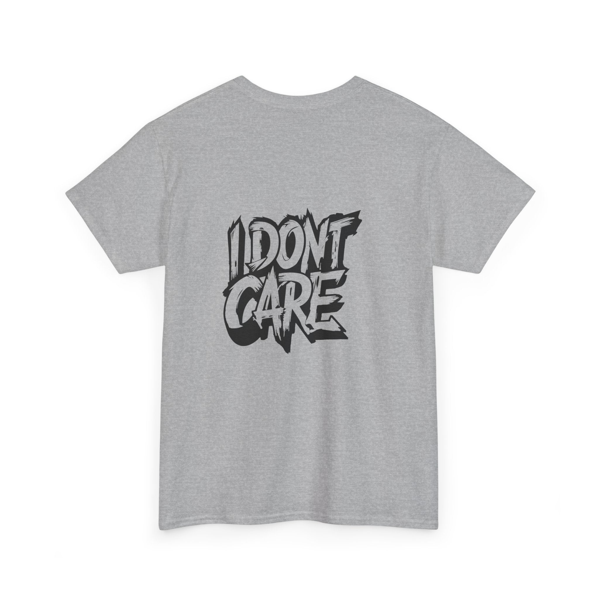 I Don't Care Graphic Tee, Unisex Cotton T-Shirt, Hip Hop Style Shirt, Streetwear Fashion, Casual Summer Wear, Gift for Friends