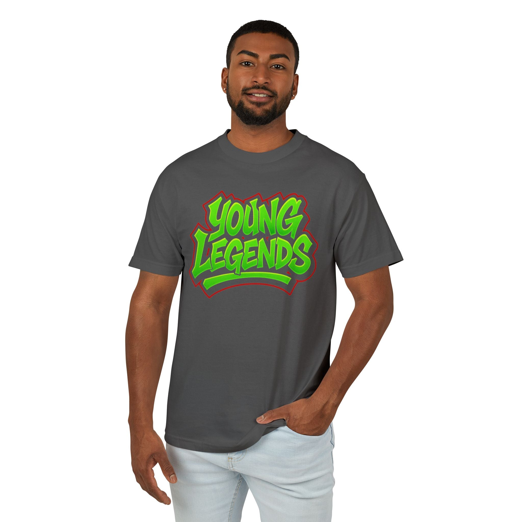 Youthful Vibes Graphic Tee, Casualwear, Street Style, Everyday Comfort, Gift for Teens, Unique Merch